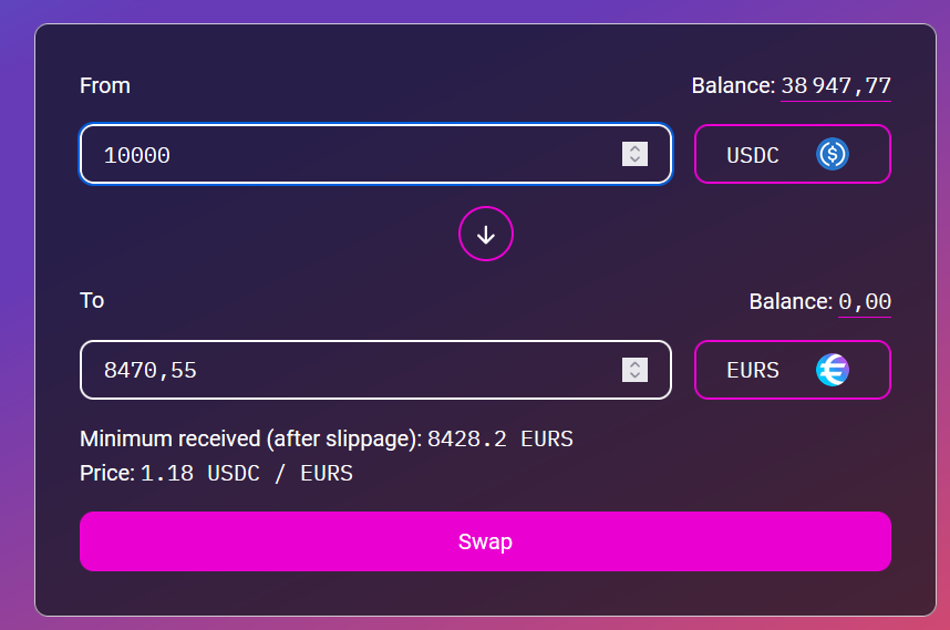 pscltllrd's tweet photo. The @CurveFinance's 4eur pool on @0xPolygon contains $jEUR, $PAR, $EURS and $EURT.
The pool harmonizes all the Euro on Polygon.
There are a lot of arbs opportunities:
* @DFXFinance for EURS-USDC
* @BalancerLabs for PAR-USDC
* @Jarvis_Network for jEUR-USDC
* Curve for EURT-USDC https://t.co/hsMOzfB2AB