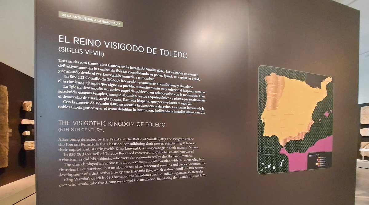 begosalem's tweet photo. En el @MANArqueologico, viendo cositas de visigodos y acordándome de #Attax y de @josezoilohdez 😏⚔ https://t.co/pmYa21vVDD