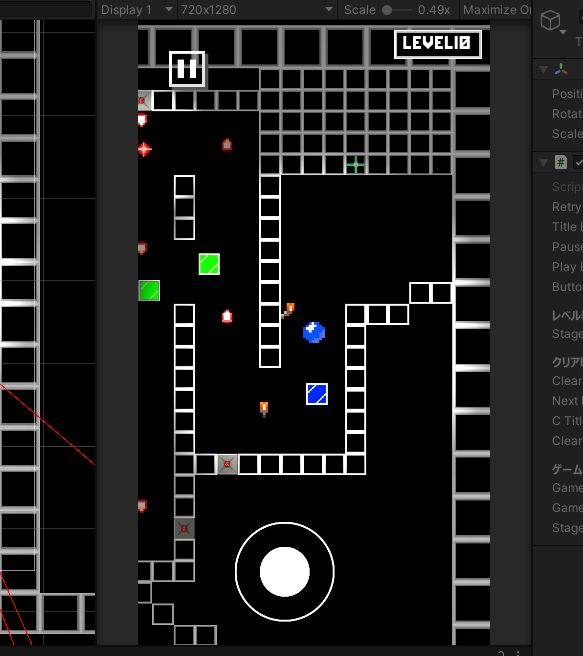 miner_ster's tweet photo. stage15ぐらい作ったらアプリとして公開しようかな
#Unity #アクション https://t.co/58uNTIjQwH