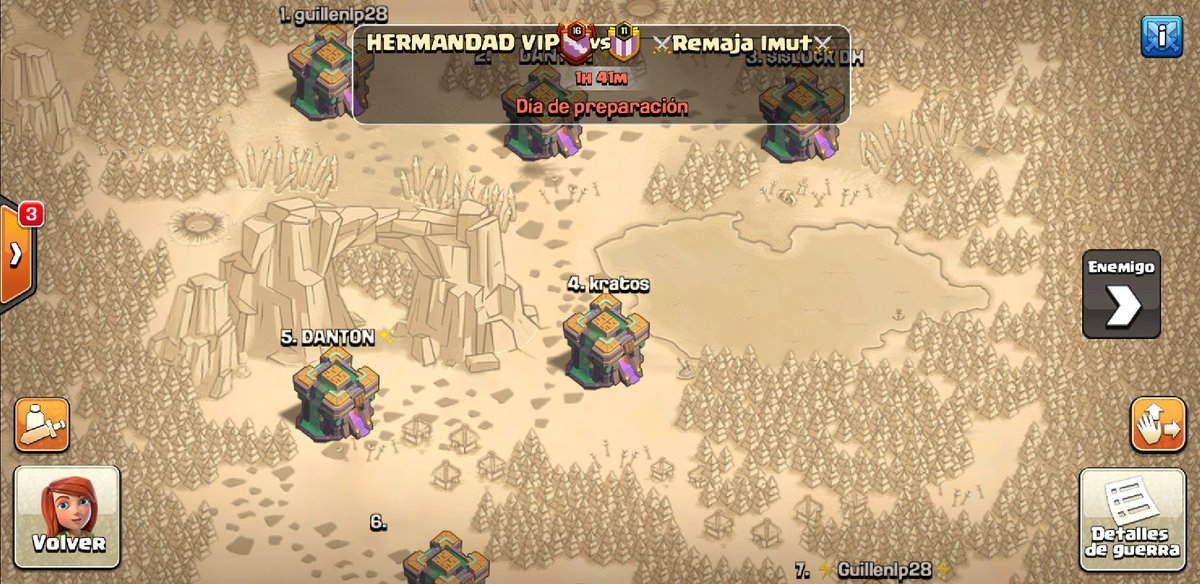 Hoy a las 8:00 pm Méx ⏰

Una vez más directo atacando en guerra en el clan de subs. 

Con llamada en el servidor de discord del canal, si aún no te unes acá te lo dejo:
discord.gg/W3V3ppkfwf

Si hacemos mínimo 5 plenos (8 ataques) se activa sorteo...

#ClashOfClans #Subs