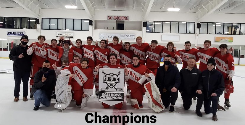 Congrats to the Ravens’ hockey team for capturing the Auburn Classic this weekend! Great job! <a href="/CBVRCE_NS/">CB-VRCE_NS</a>