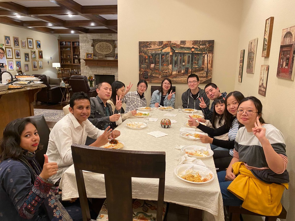 mechrefgroup's tweet photo. Had a great time at the annual Mechref Group dinner hosted by Dr. Yehia Mechref and @RafeiReda 🥳
Thankful for this amazing group 🙏🌺 https://t.co/ICh4nWTKQQ
