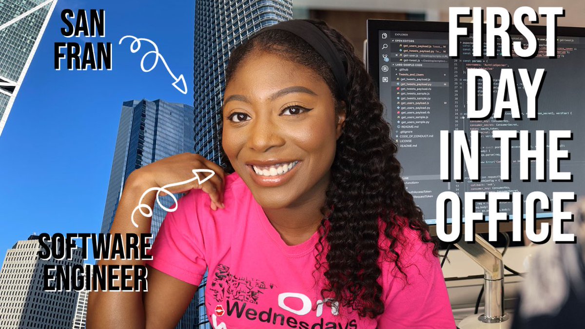 My day in the life of a software engineer video is now up!!

In this video I visit the Slack SF office for the first time, meet my coworkers IN PERSON, and share what I’ve been working on since joining!

I hope you like it: youtu.be/Gld_KWtKlEY