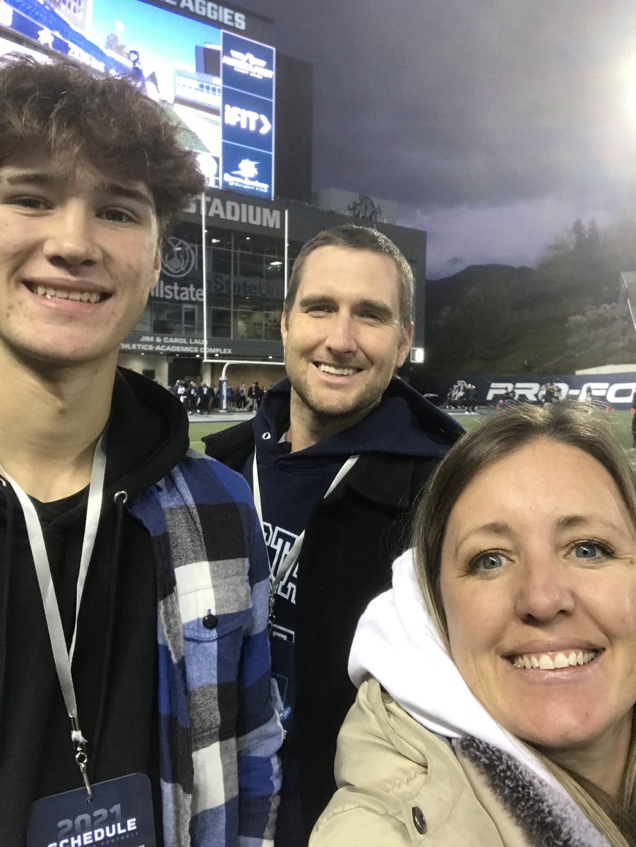 After a great visit yesterday and conversation with <a href="/DjTialavea_86/">Coach D.J. Tialavea</a> I’m excited to announce I’ve received my first offer to play at Utah State University! Thanks to all my coaches and family who have helped me on the way!! <a href="/coach_bshaw/">Brad Burtenshaw</a> <a href="/MapleMtnSports/">MapleMountainSports</a> <a href="/MapleMountainFB/">Maple Mountain Football</a> <a href="/USUFootball/">USU Football</a>