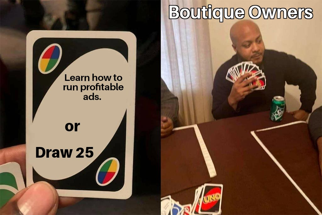Are you ready to scale or are you just gonna draw 25 😂

If you chose option A dm us the words "time to scale" to schedule a free store audit with our team. 💪🏾