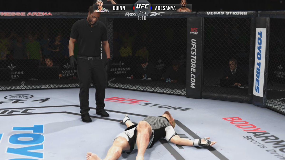 HisScarface's tweet photo. Herb Dean: "i'm disowning you son. i'm sorry." #IOUFC12 https://t.co/KYHZZgcySZ