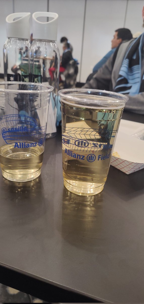 Baby_mor_'s tweet photo. @MNUFC enjoying the Loon drink with the Loons winning💃💃 https://t.co/pQQMUjD6DW
