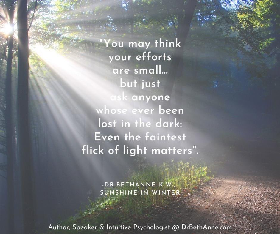 DrBethAnneKW's tweet photo. Even the faintest flick of light matters. 🙏💡⭐
✨
.
.
✨
.
.
#DrBethAnneKW #SunshineInWinter #Light #Writer #Blog #Poet #Empowerment #HSP #Empaths #IntuitivePsychologist https://t.co/6XqC0I0NJP