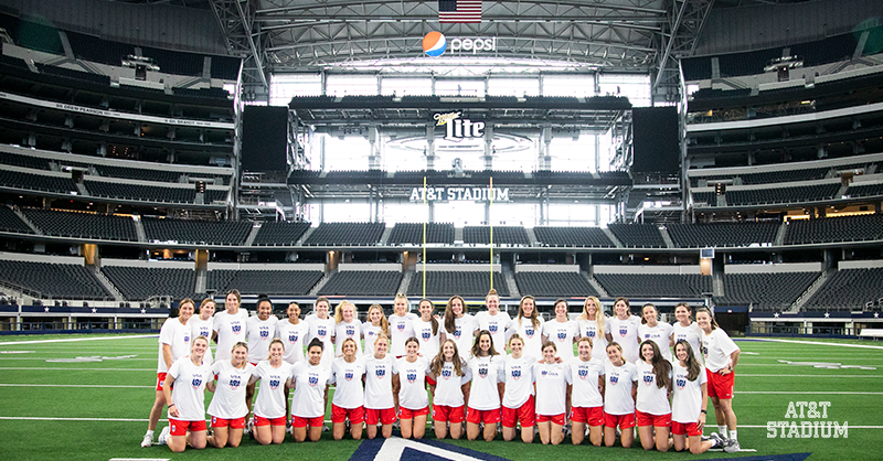 AT&T Stadium (@attstadium) on Twitter photo Had some special guests at <a href="/ATTStadium/">AT&T Stadium</a> this morning!
Thank you to @USAWLax for stopping by! ⭐️🇺🇸 Had some special guests at <a href="/ATTStadium/">AT&T Stadium</a> this morning!
Thank you to @USAWLax for stopping by! ⭐️🇺🇸