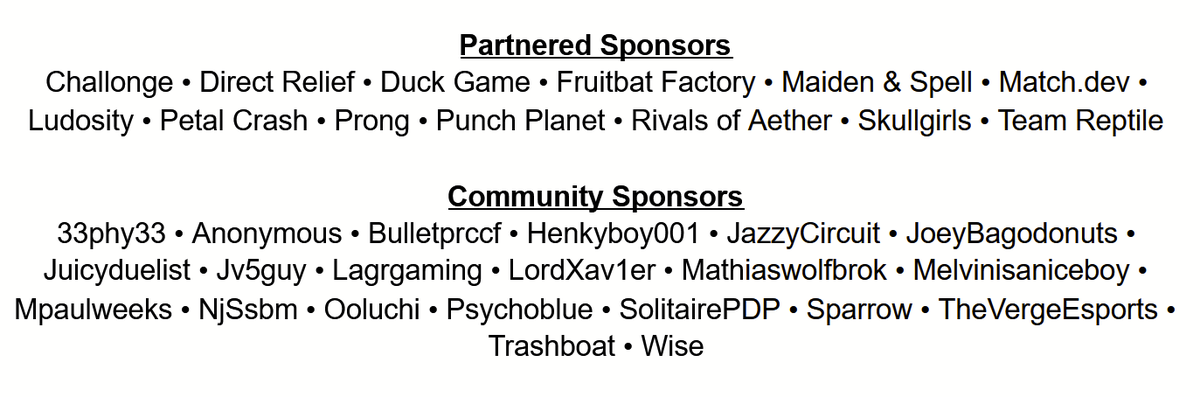 QtrlyRapport's tweet photo. We also appreciate our #QR4 sponsors for continuing to support our events. With their donated giveaway incentives, we were able to raise $3707 from viewers, as well as provide all of the sponsored prizes. https://t.co/jg5CeoFRY2