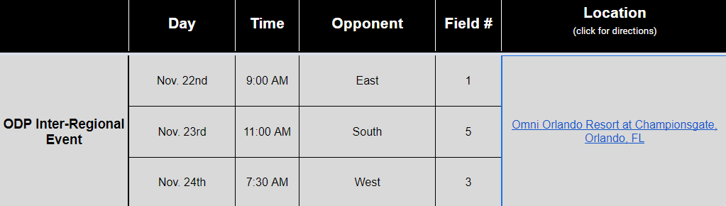 Proud of my team... they earned 2 wins this weekend in TX. My first game is tomorrow morning 👇