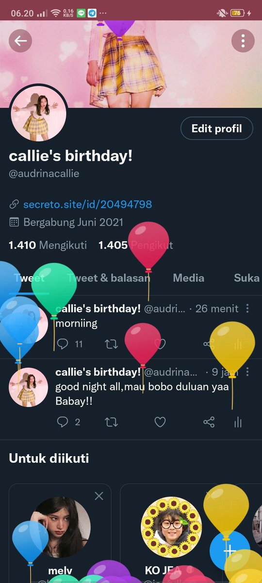 balonnya lucu warna warni😻🙆🏻‍♀️