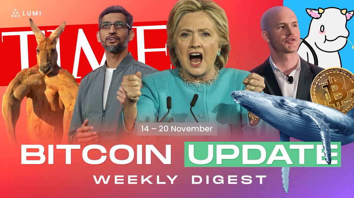 Every week the companies sum up the results. And we release our #NEWS digest every week so that you don't miss the opportunity to learn about the main events in the world of #blockchain and #cryptocurrency 💪 #CryptoNews #tech #technology #BTC #Ethereum 

blog.lumiwallet.com/bitcoin-update…