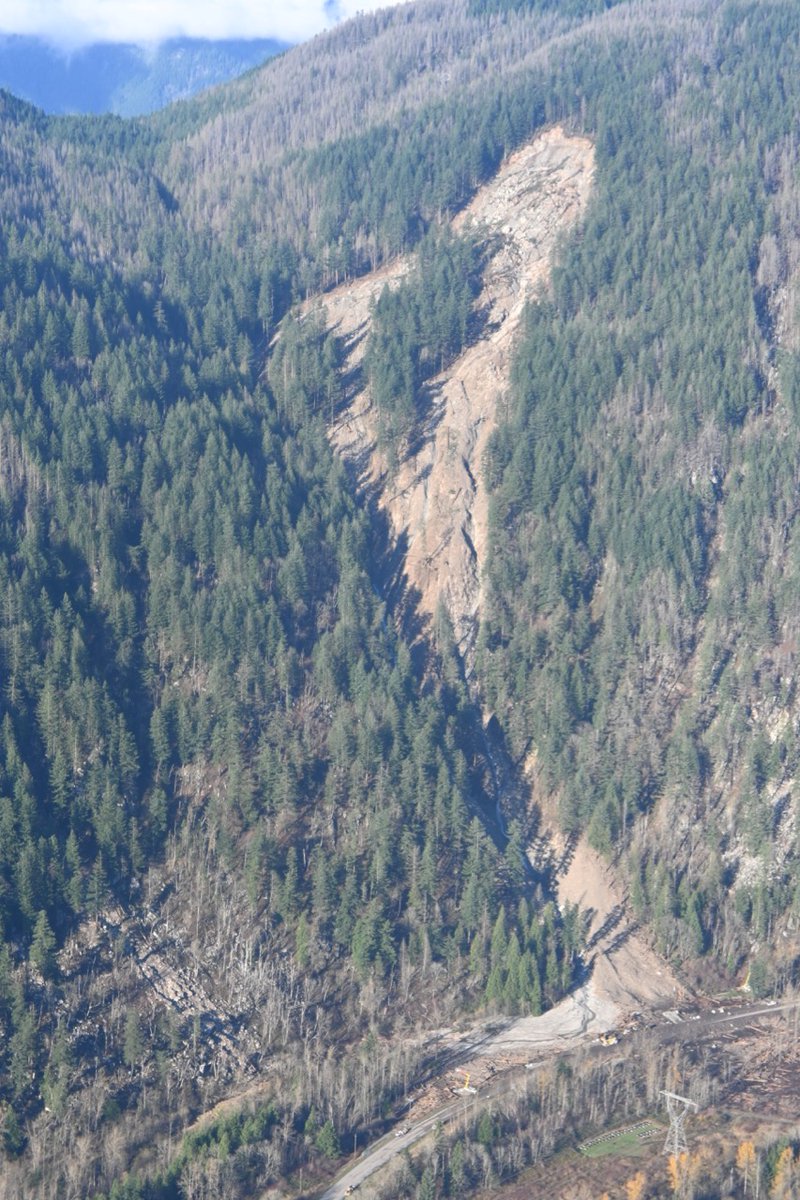 For the landslides we saw, none seemed to originate in burns, BUT we did not fly up to all source areas. None were in recent clearcuts. At least one seemed to originate on a road above the Coq. Thus most were natural. But more work needs to be done on the initiation zones. 8/fin