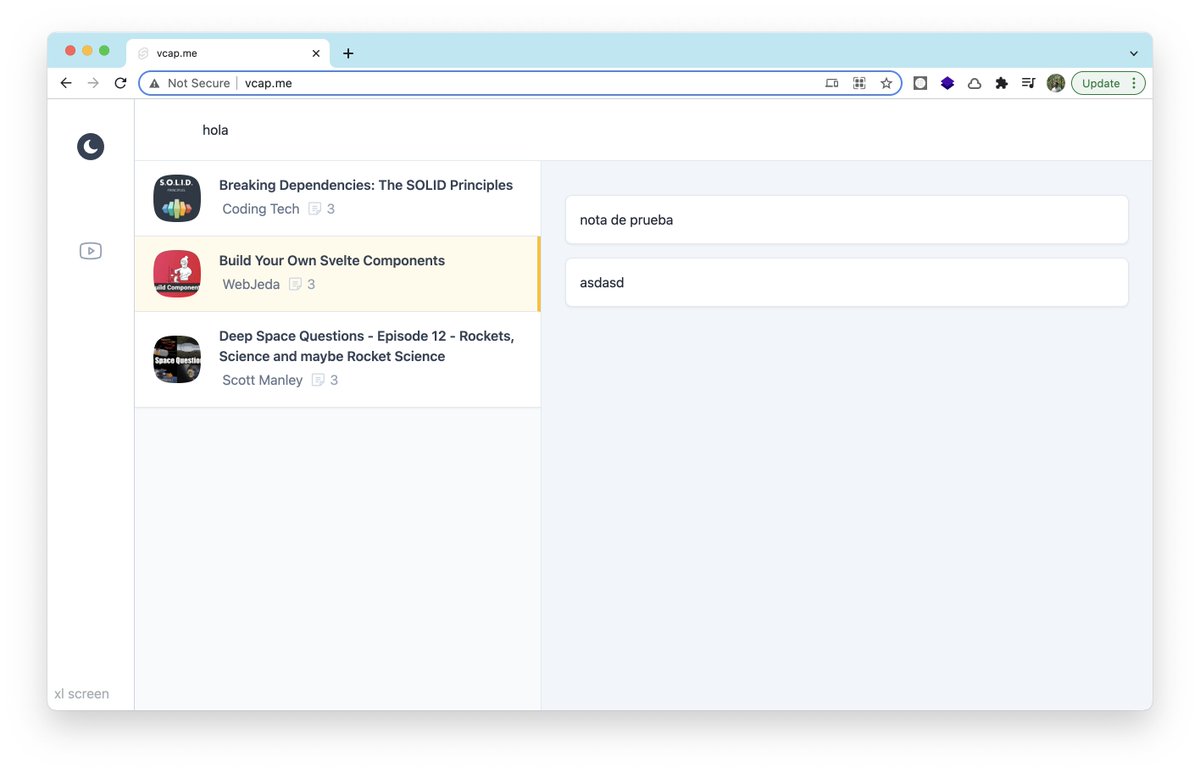 jfdelarosa's tweet photo. Estoy trabajando en una versión standalone de @LunaNotesApp para gestionar todas las notas en un solo lugar y fuera de YouTube, también se podrá ver desde el teléfono 🥳🙌
#BuildInPublic #ConstruyendoEnPúblico #LunaNotes
https://t.co/rlJBA7ticI https://t.co/8NMhORaDRe
