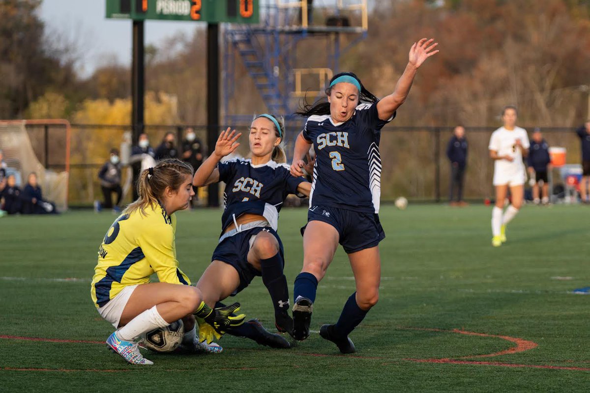 SCHGSoccer's tweet photo. #MissionAccomplished 
🔹2021 Inter-Ac Champs
🔹2021 PAISAA State Champs 
🔹Undefeated
🔹11th National Rank
🔹18-0-1 overall 
🔹12-0 InterAc 
🔹70 goals for 10 against 
🔹12 shutouts
TY @quinn_sports for pix @SCHBlueDevils @PrepSoccer_ @TheCHLocal @PhSportsDigest @TopDrawerSoccer https://t.co/iszWNPCUWA