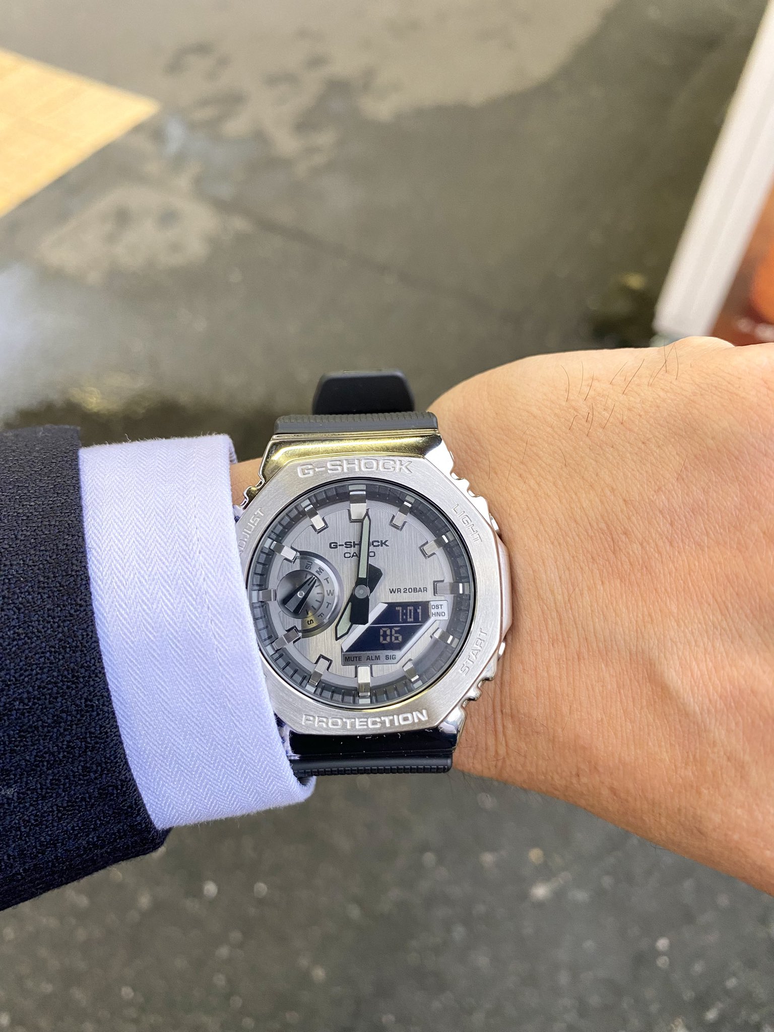 お1人様1点限り G Shock カシオークブラック 腕時計 アナログ メンズ 13 050 Www Meammarketing Com