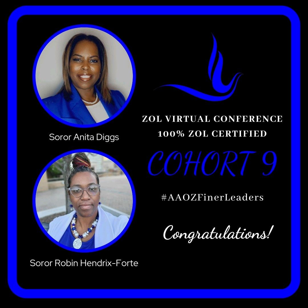 AAOZ_ZETAS's tweet image. Congratulations to our newest graduates of Zeta Virtual Leadership Program. #wegrowleaders #aaoz #zphib1920 #cohort9 #PAZetas #NePhillyZetas