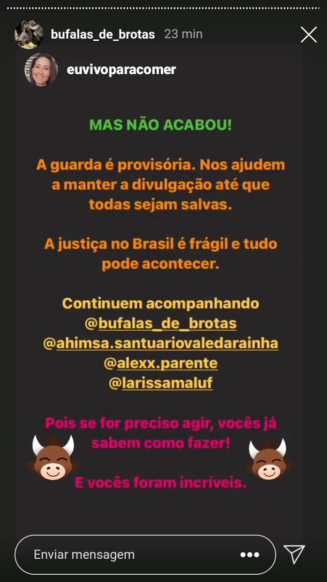 GatosCastrados's tweet photo. Conseguiram! Mais um passo pra vitória!! 👐🐃❤
#bufalas #brotas https://t.co/MAsClLvQDJ