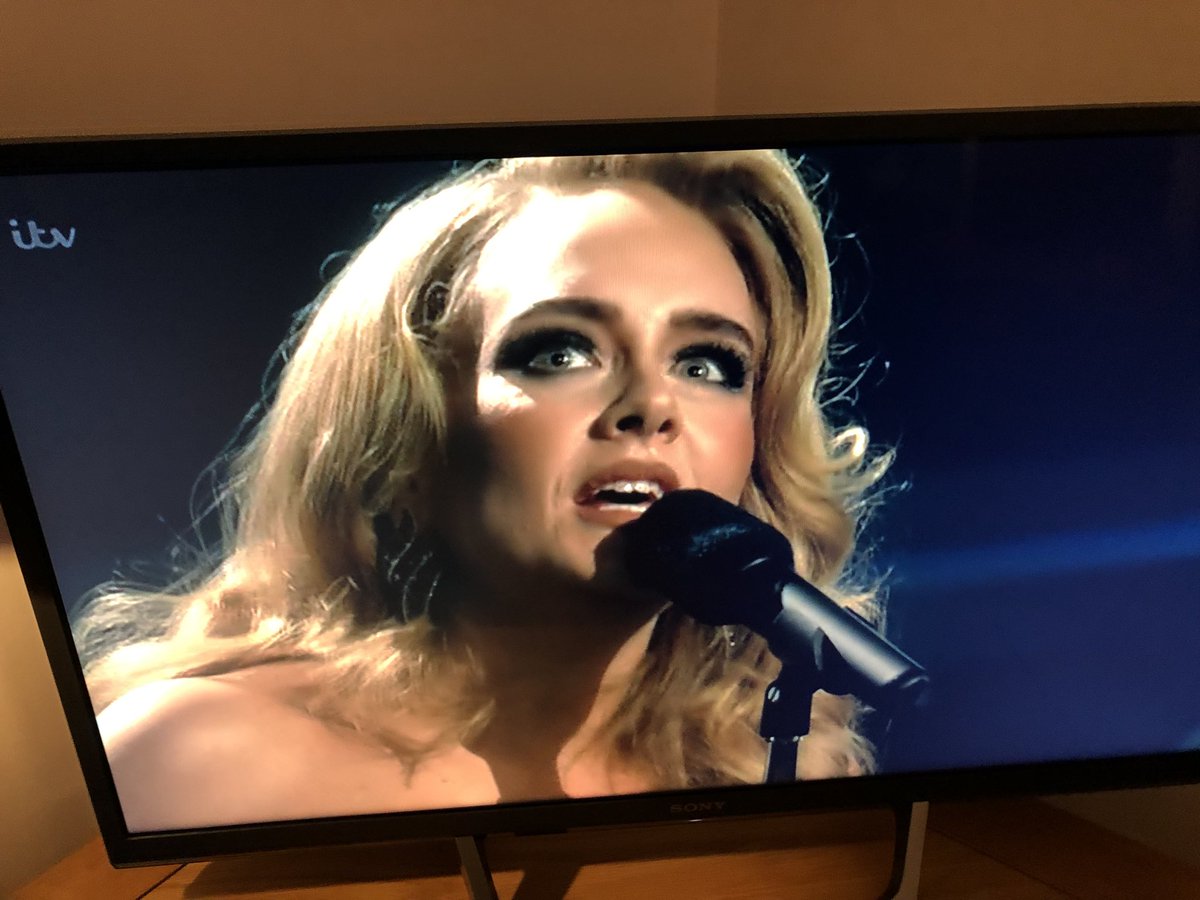 KateBroad2's tweet photo. Thanks to ITV for producing a cracking ‘Audience with Adele’. My kind of girl! Authentic, comedic with a knock out voice who’s never afraid of laughing at herself. She’s right about imposter syndrome - we all feel it at some stage. And it can be a good thing if handled properly! https://t.co/RLyb8Y72xf