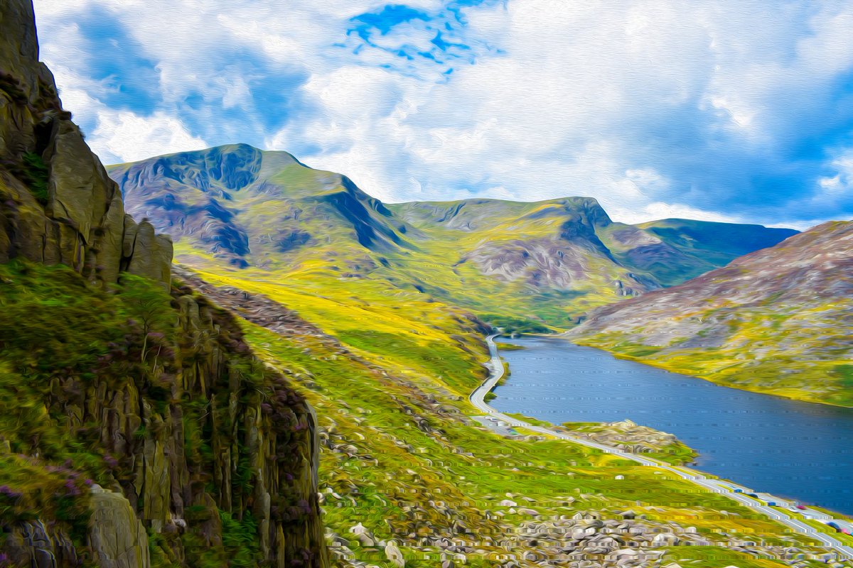 NFTPostano's tweet photo. Painted landscapes, another CNFT series we are starting. #CNFT #Cardano #ada #crypto #nft #CNFTCommunity https://t.co/1VxbZtInbA