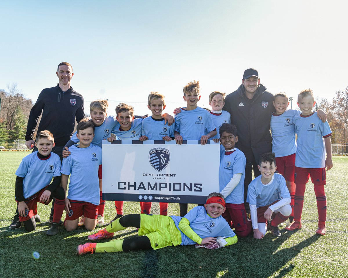 Your Fall 2021 Sporting Development League Champions 🏆

U12 – <a href="/sportingsgf/">Sporting Springfield</a> 
U13 – <a href="/sportingsgf/">Sporting Springfield</a> 
U14 – <a href="/SportingNE_FC/">SportingNebraskaFC</a> 

#SportingKC | #AcademyAffiliates