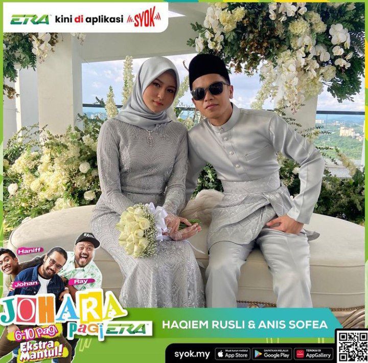 QIEMILIO's tweet photo. QIEMILIO, TUNE IN TO @era.je NOW!
Pengantin Baru kesayangan kita akan bersama Johara Pagi Era Pagi ini!
Terima kasih Abg2 JOHARA, Terima kasih https://t.co/cRKRdP7k6j!๐คโค
@HaqiemRusli
@sofeaaaaz
@fmcmusic
@ERAdotje
#HRxAS
#HaqiemRusli #anissofea #erafm https://t.co/8UUUa8JFRS