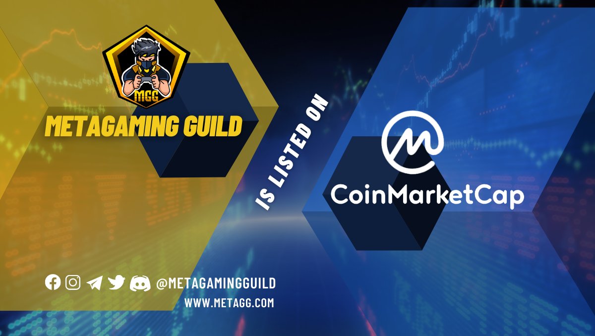 MetaGamingGuild's tweet photo. 📢📢📢$MGG now LIVE on CoinMarketCap💸

✨Get real-time $MGG updates, market cap, live data, trading pairs &amp; charts at the #1 cryptocurrency-tracking website only at #CoinMarketCap. 💰💸💵

📌Full details:
https://t.co/a0unYhSKLu

#MetaGamingGuild #MGG #MGGtoken #cmc https://t.co/UA744aEALz