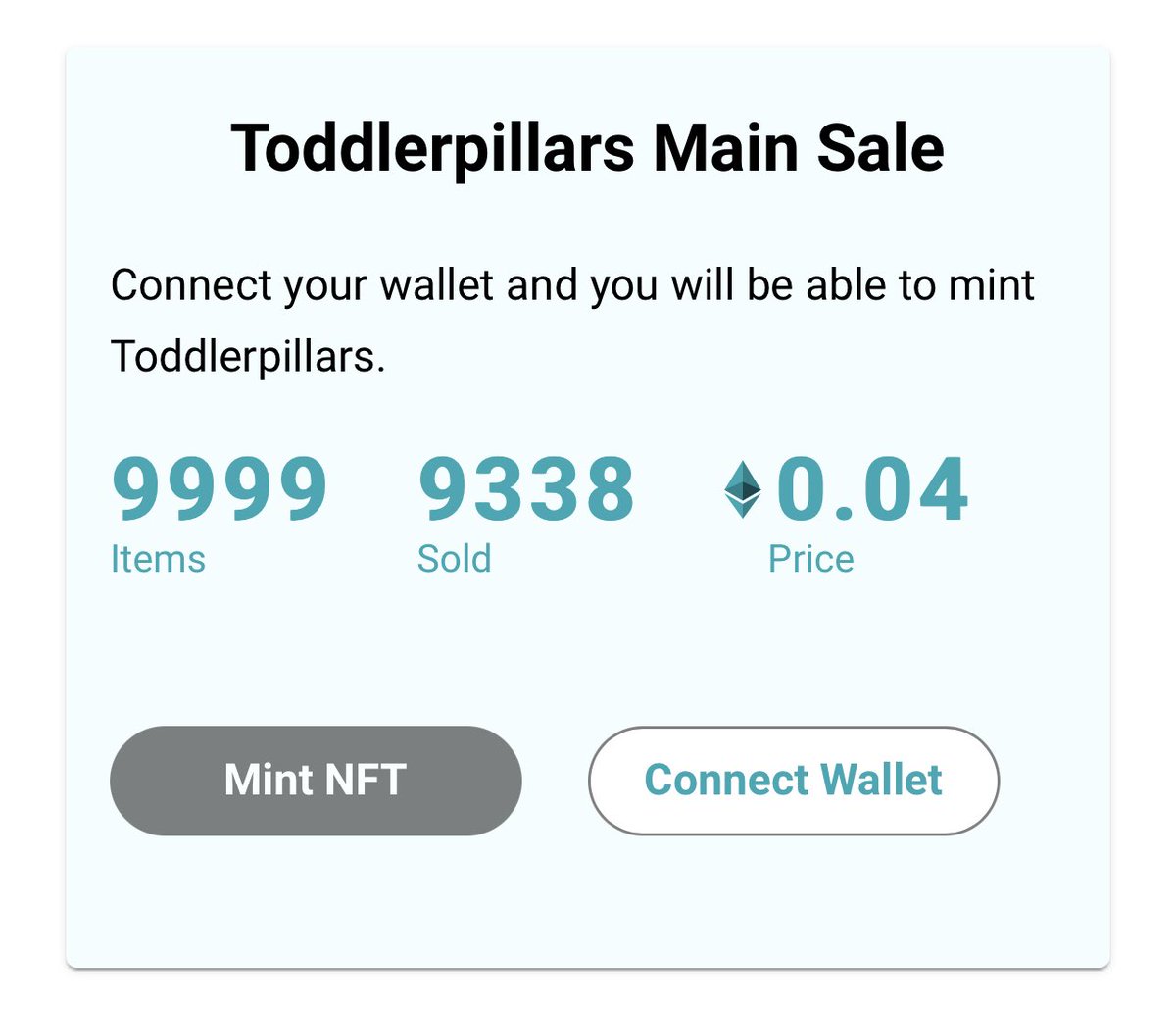 toddlerpillars's tweet photo. We’re flying!

Adopt one now, or be damned!!!

Mint now 👉 https://t.co/xdL5bHJzRl https://t.co/mCK6DJVIly