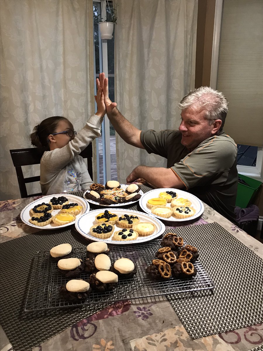 sullyjunior6's tweet photo. My buddy Taylor came over for a visit this weekend to bake some goodies… She did an amazing job! https://t.co/rM0JRzDgmf