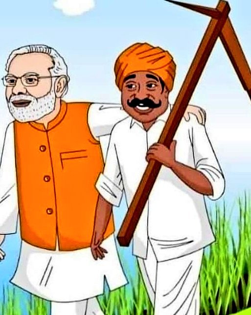 OfficialTeamPs's tweet photo. We Know that farmers are not getting their fair share of their hard work for many decades.

We cannot expect a different result with the same approach. The only person who took chances is Modi.

कुछ दिन खुशी मना लो आगे कुछ बड़ा होने वाला है!!  #FarmersWithModiji https://t.co/UHbbHbLgVd