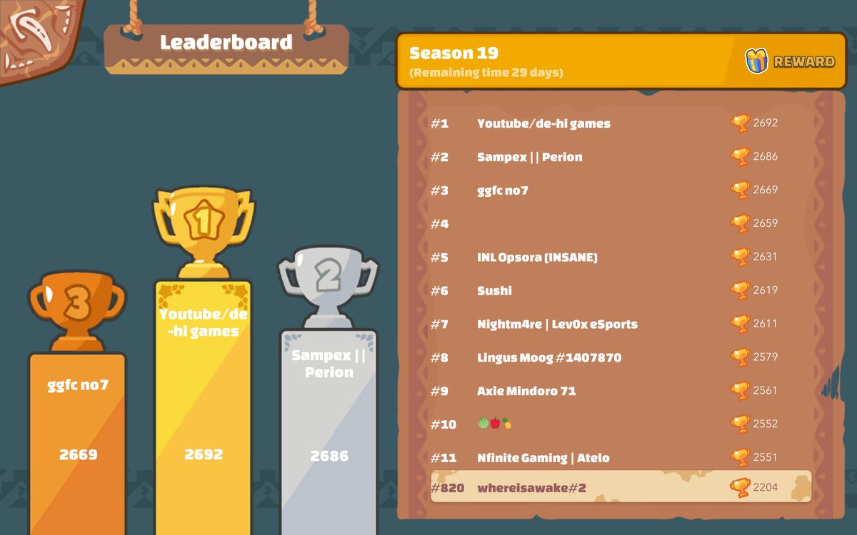 im back! top1000 ! <a href="/AxieInfinity/">Axie Infinity</a>