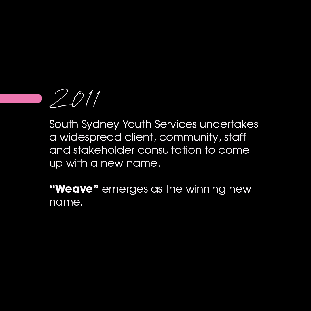 Weave_Youth's tweet photo. This year marks 45 years of Weave's service. We are celebrating this milestone by sharing 45 key moments from our history. #45YearsofWeave #WeaveCommunity https://t.co/vj4GtInckW