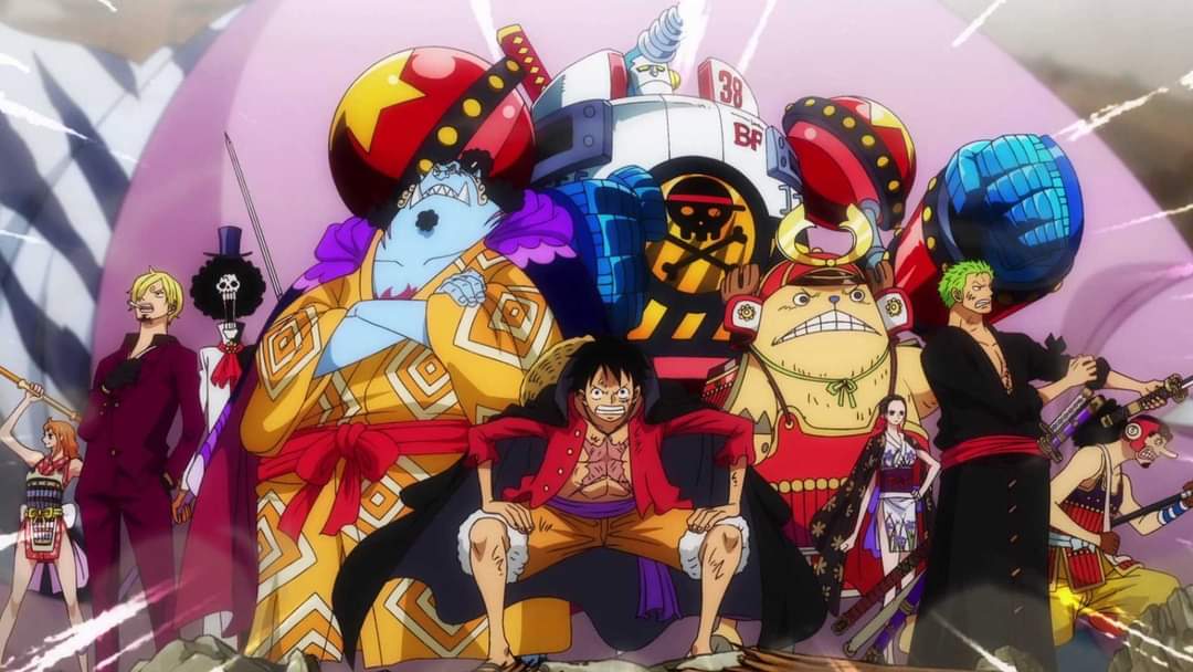 OnePiece_OPI's tweet photo. Komentar Eiichiro Oda pada majalah Shonen Jump Edisi #51 hari ini; 
... 

Pekan ini di pekan yang sama dengan tayangnya Episode 1000, tentu saja Oda berkomentar soal anime One Piece yang mencapai milestone 3 digit seperti manga juga. https://t.co/MoY8xR805H