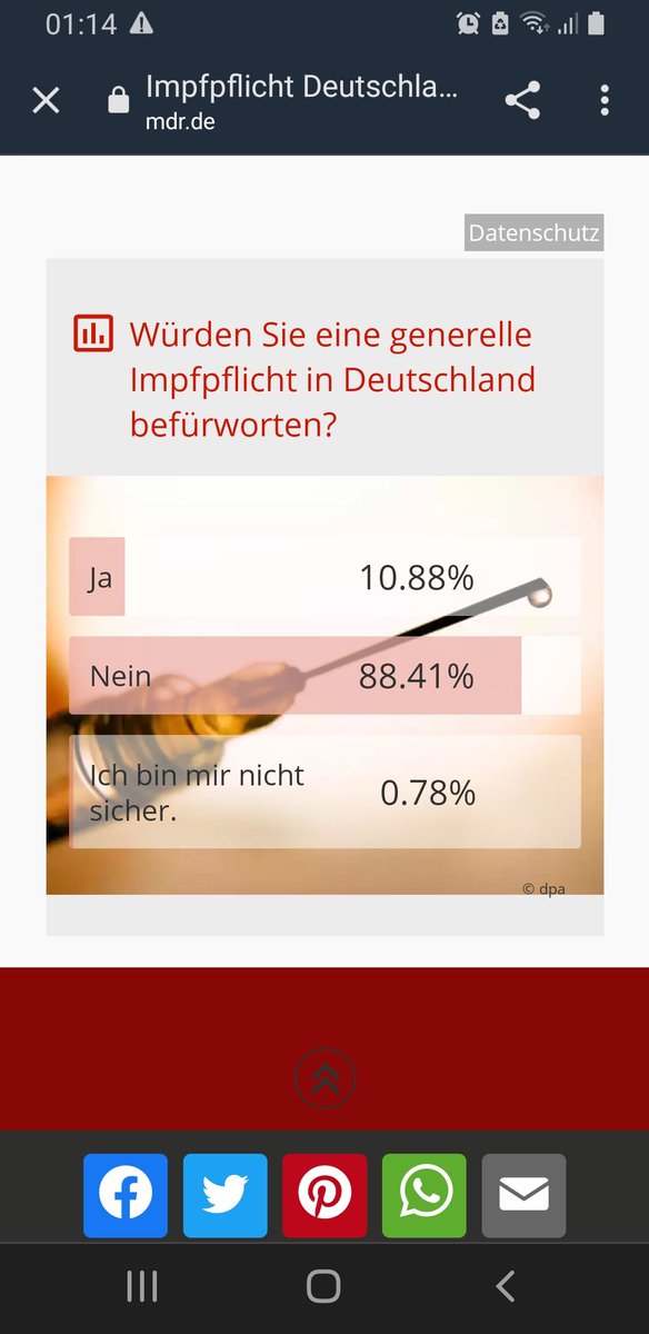 oidexle's tweet photo. Umfrage bei der ARD https://t.co/7amw8kzA3L