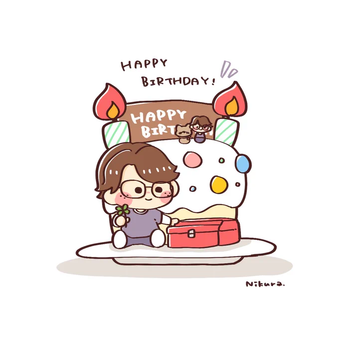 #幸運児誕生日2021 
#第五人格 
#第五人格イラスト 
幸運児くん誕生日おめでとう🎉 