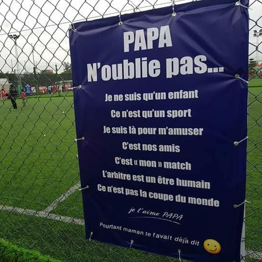 LMDFoot_'s tweet photo. Ce message magnifique qui devrait être mis sur tous les terrains de sport 👏❤️
(📷CSG Foot) https://t.co/mIbKrwZMD6