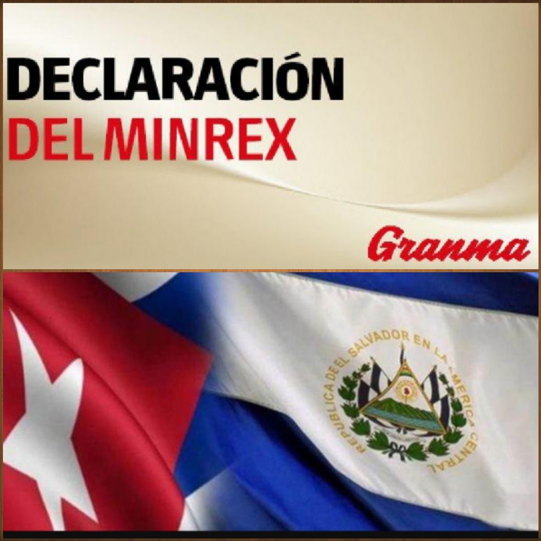 IzquierdoAlons1's tweet photo. El Ministerio de Relaciones Exteriores de Cuba apoya la decisión de Nicaragua de denunciar la Carta de la Organización de Estados Americanos (OEA) y de renunciar a esta Organización. #LaRazonEsNuestroEscudo #MatancerosEnVictoria #CubaVive @BrunoRguezP https://t.co/Ykm3c7OMsb