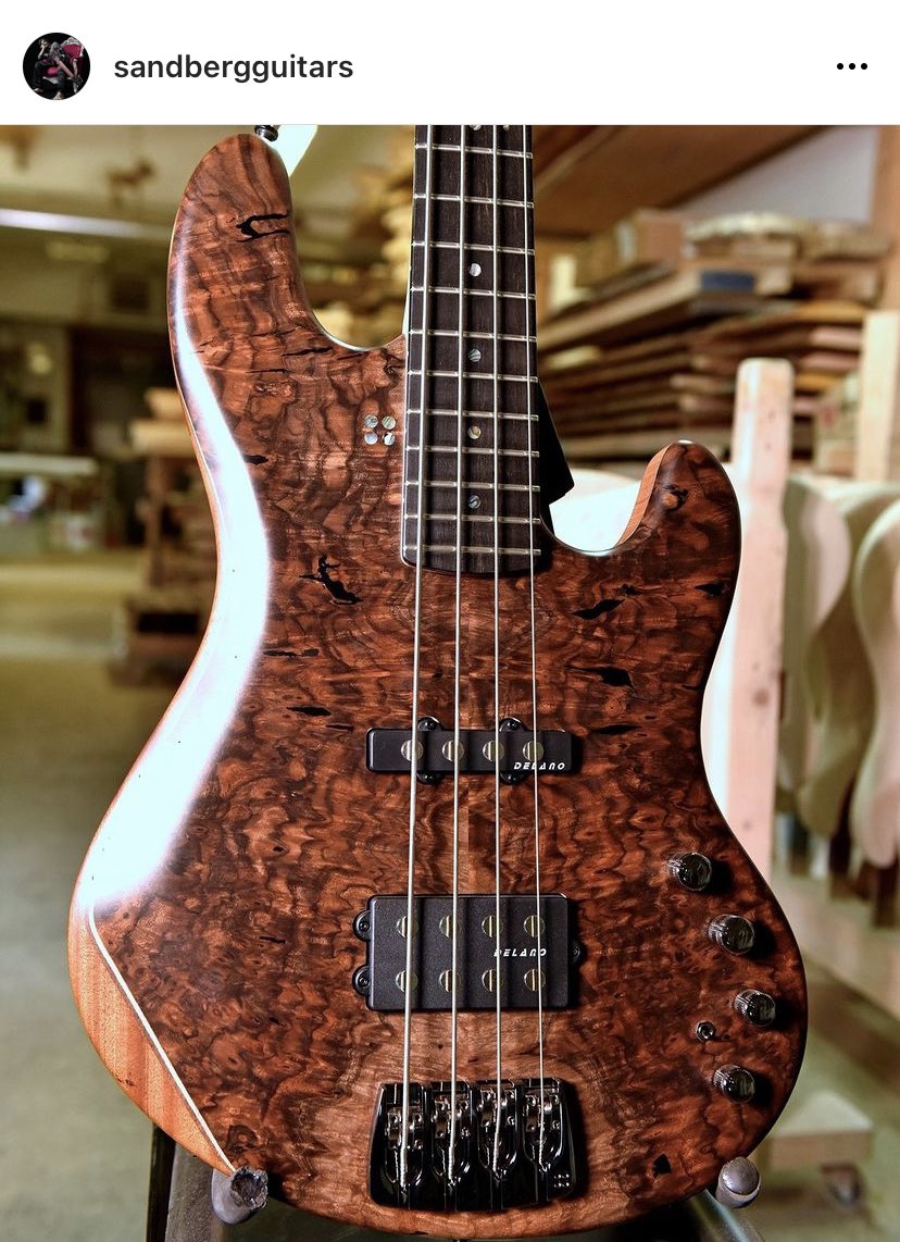 DarrellCBassist's tweet photo. Sexy! #sandbergbass #bass #bassbuilder https://t.co/l6g1EFHwup