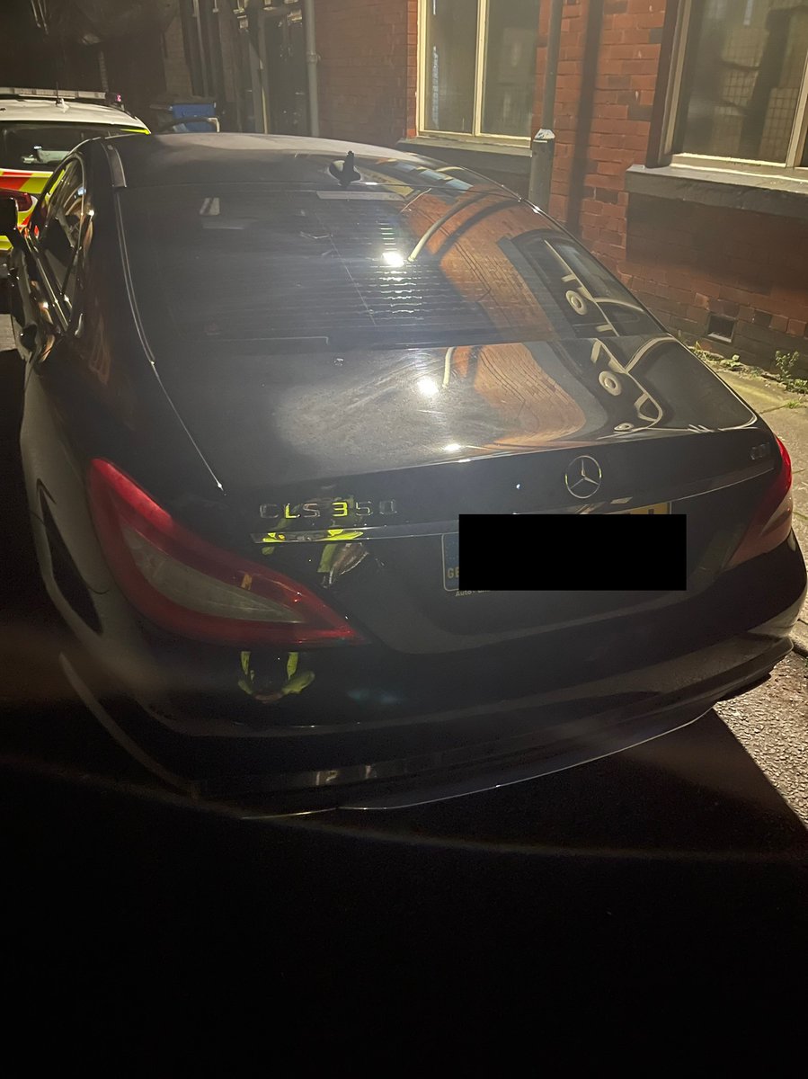 LanConSpecOps's tweet photo. This vehicle came to our attention for driving at high speed through residential streets of Preston. Turns out it was a friends car and the driver isn’t insured to drive it. Driver was also only just under the drink drive limit! #vehicleseized #opdriveinsured #HO60 https://t.co/jkefE82Xn3