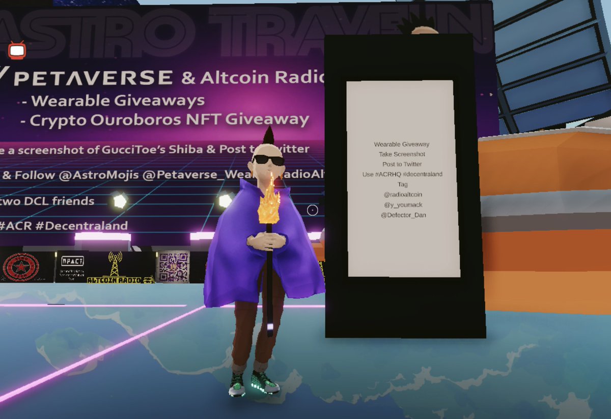 91poap's tweet photo. What a beautiful place! 
@RadioAltcoin  
@y_youmack 
@Defector_Dan
#ACRHQ #Decentraland https://t.co/bloWslmFwr
