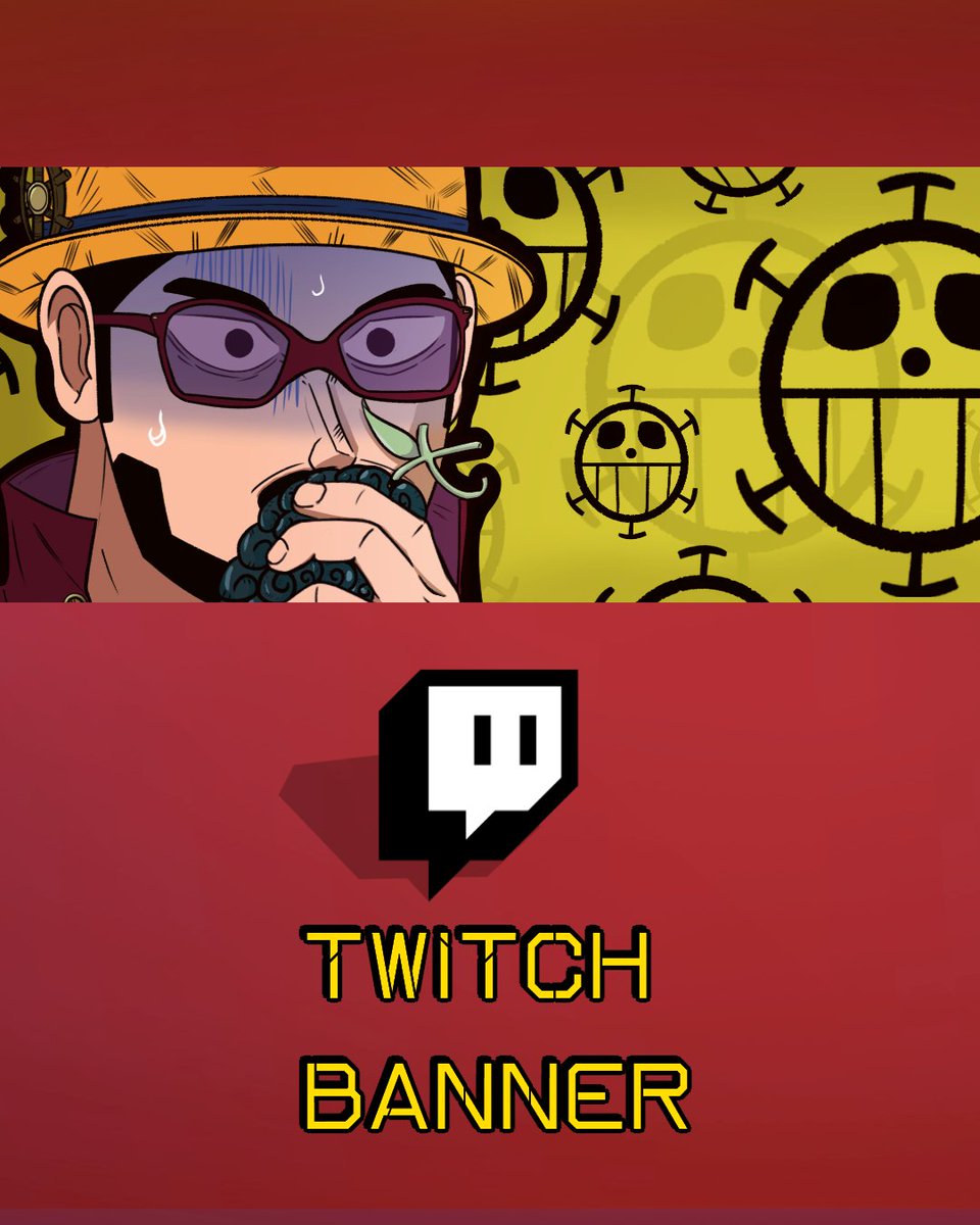 LinceSensei's tweet photo. Commission Done.
@Sleeper307 @SAMCLANesports
#art #Twitterart #Portugal #onepiece #OnePieceOC #OC #MyOc #anime #Luffy #RoronoaZoro #trafalgarlaw #portugueseart #portugueseartist #artwork #digitalart #pirate #samclan #banner #bannerdesign #twitch #comission https://t.co/GmhKJwuHJ8