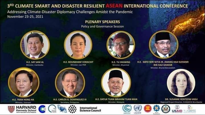 Dr.TuKhaung of NUG will attend&amp; discuss to resist strongly about climate changing, natural disasters in 3rd International ASEAN General Assembly from 23/11to 25/11.
#Nov22Coup
#WhatsHappeningInMyanmar