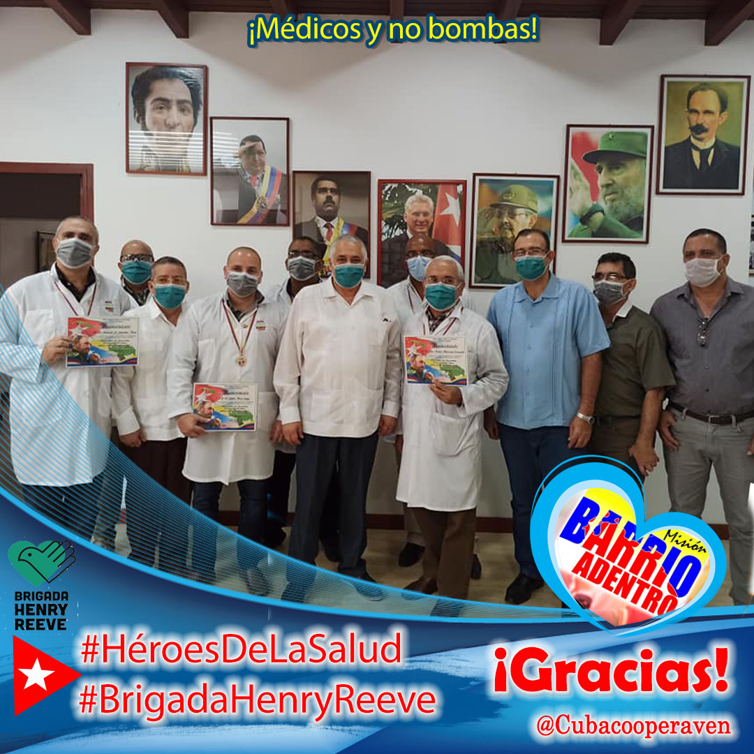 Misión Médica Estado Zulia (@cubacooperazul) on Twitter photo Inspirados en el ejemplo del Comandante en Jefe Fidel, acompañamos al pueblo venezolano en la batalla contra la #COVID19
#FidelPorSiempre
#FidelVive
#HéroesDeLaSalud
#ACubaPonleCorazón
<a href="/cubacooperaZul/">Misión Médica Estado Zulia</a>
<a href="/cubacooperaven/">Misión Médica Cubana en Venezuela</a> Inspirados en el ejemplo del Comandante en Jefe Fidel, acompañamos al pueblo venezolano en la batalla contra la #COVID19
#FidelPorSiempre
#FidelVive
#HéroesDeLaSalud
#ACubaPonleCorazón
<a href="/cubacooperaZul/">Misión Médica Estado Zulia</a>
<a href="/cubacooperaven/">Misión Médica Cubana en Venezuela</a>