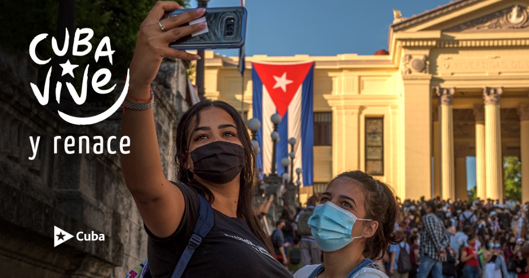 En la alegría, entusiasmo, valores y principios de sus estudiantes #CubaVive #CubaViveYRenace