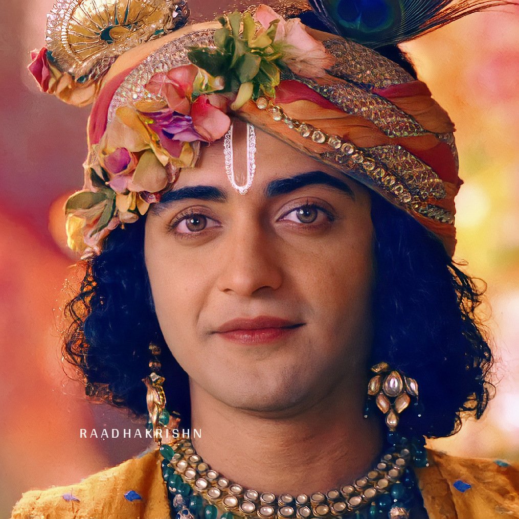 Raadhakrishn's tweet photo. Hare krishn Hare Krishn
Hare Rama Hare Rama.

#RadhaKrishn 
Mon - Fri 9pm.

@Beatking_Sumedh https://t.co/OvmHQBr6Et