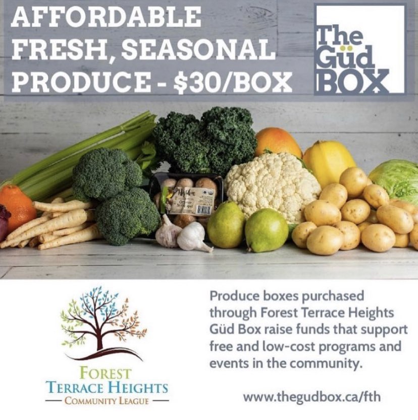 Orders are due this Monday, November 22 at 9am. Get yours in today! Pick-up on Friday, November 26 between 4:30 and 6pm at the main entrance of our hall. 

Order here: thegudbox.ca/products/the-f…