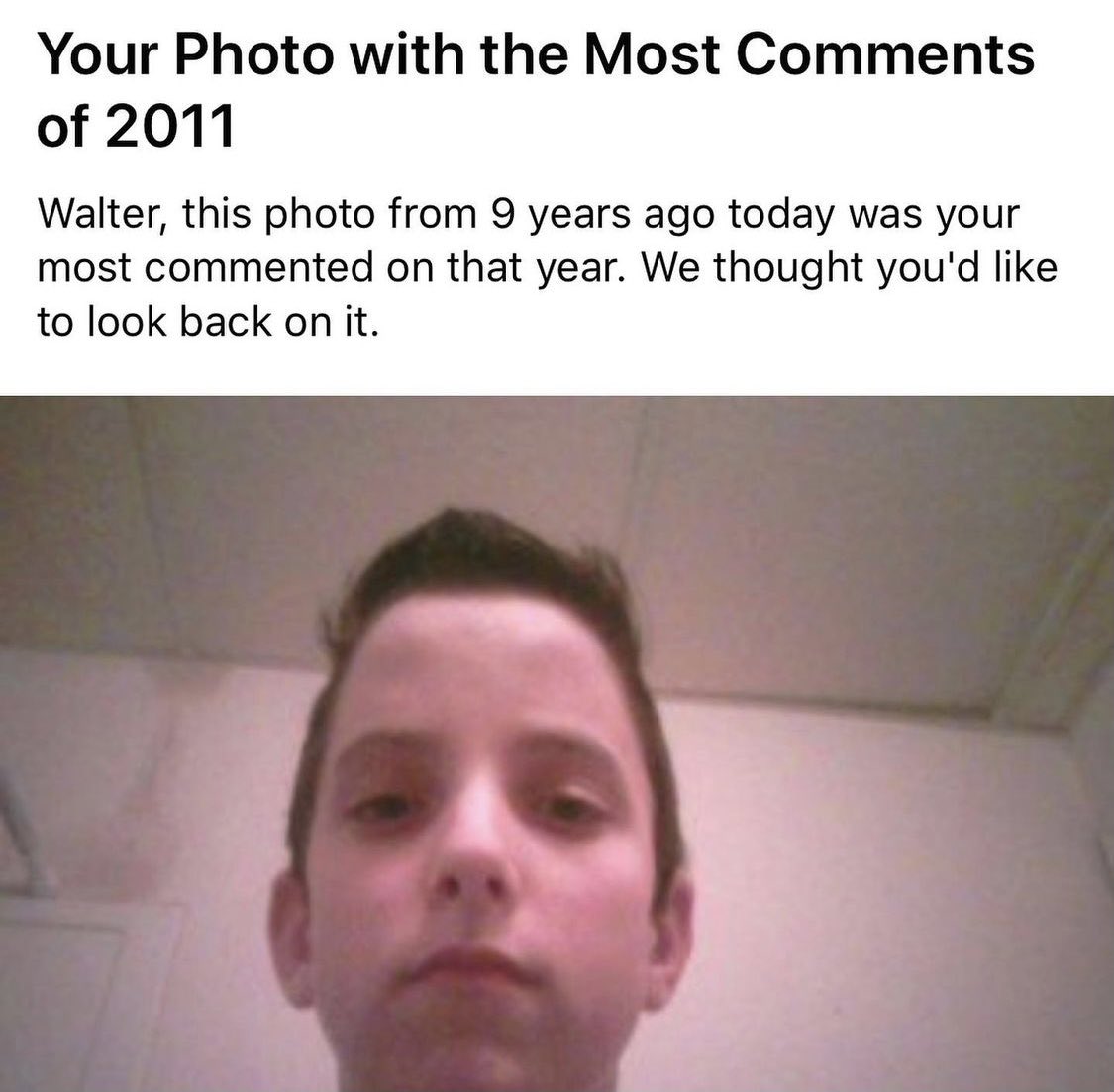 WalterCallam's tweet photo. @fullmetalgare Hey man listen I hear ya but why did Facebook have to do me dirty with my new haircut 😭😭 https://t.co/atqD1PtxJs
