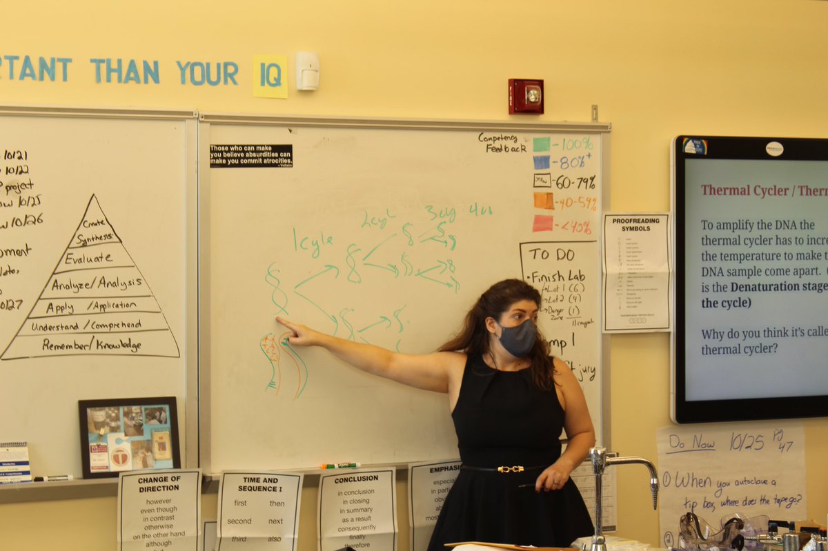 Ms Barker taught our senior students about the appearance and function of various equipment used in the lab such as a thermocycler, petri dish, microplate, and a microplate reader. This is critical because students are required to identify lab equipment for passing the BACE exam