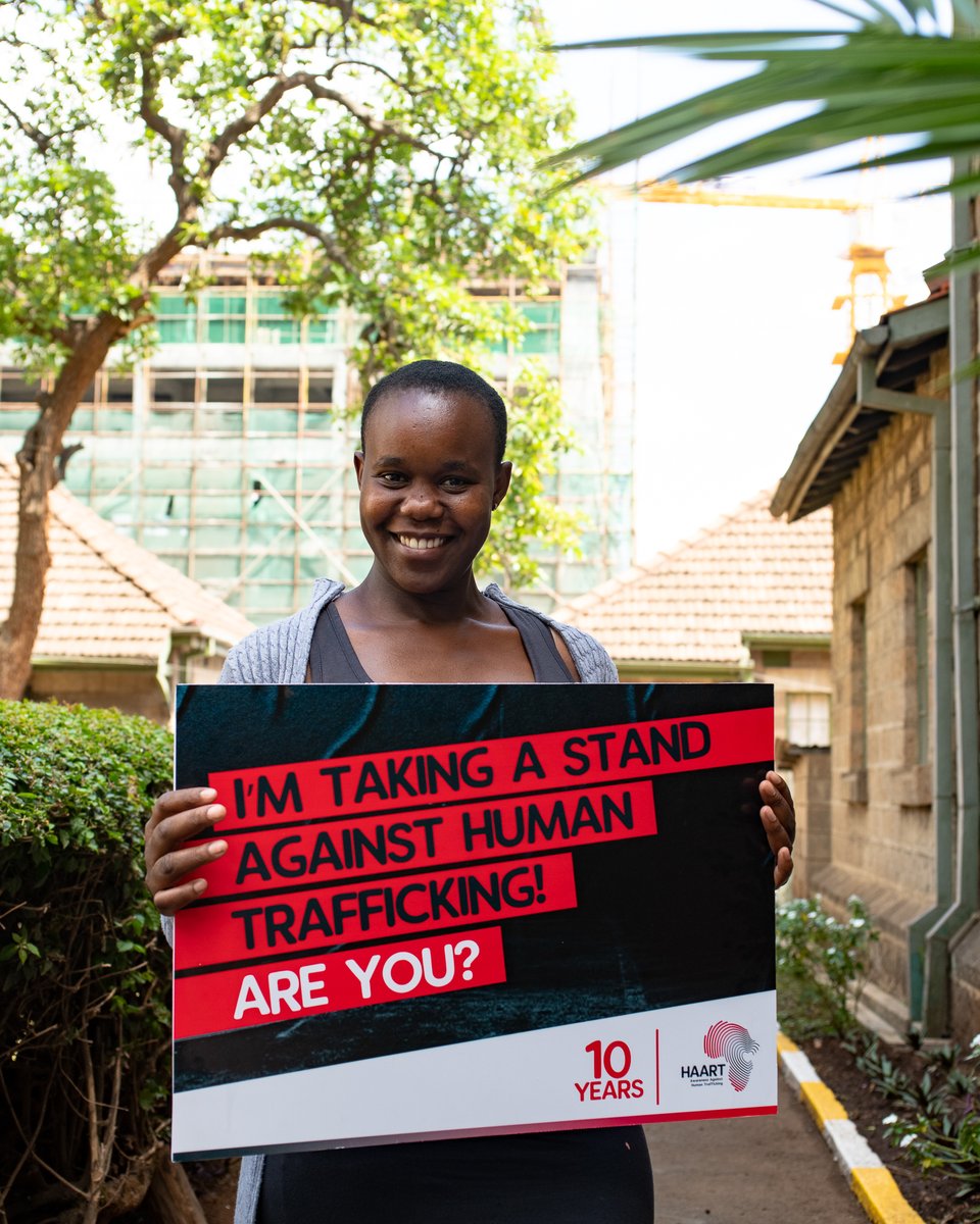 HAARTKenya's tweet photo. What are you doing to make the world a better place?
"Eliminating human trafficking is the beginning of progress" - Winnie A.
-
Join our Campaign on #10YearsofHAART as we #fighthumantrafficking
Make a donation > www. https://t.co/FLBRSwA5Tj https://t.co/FVV5TxSDxl